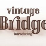 Vintage Bridge Fonts