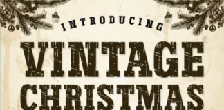 Vintage Christmas Font