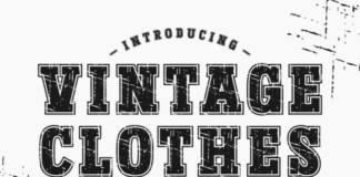 Vintage Clothes Font