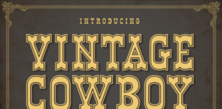 Vintage Cowboy Font