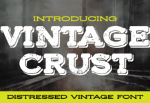 Vintage Crust Font