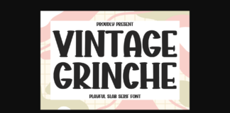 Vintage Grinche Poster 1