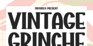 Vintage Grinche Font