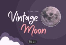 Vintage Moon Fonts