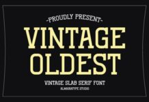 Vintage Oldest Font