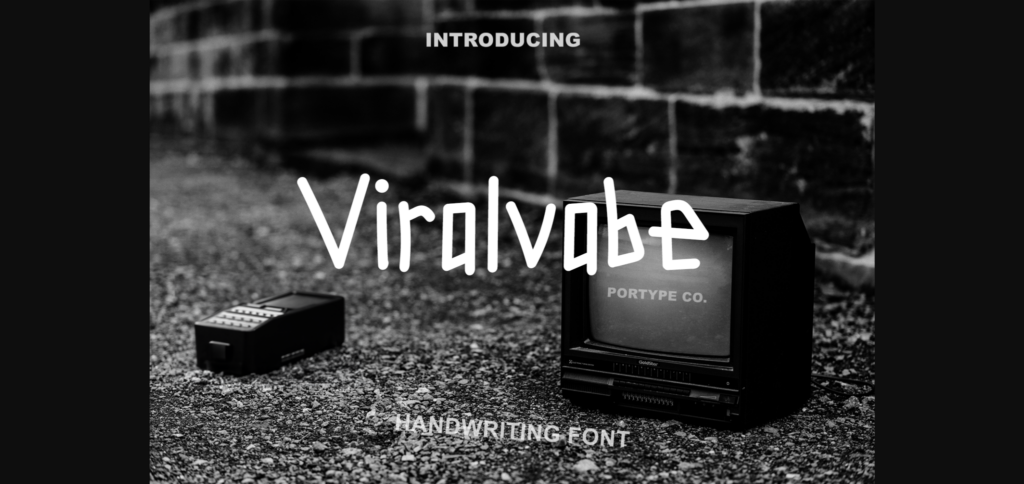 Viralvabe Font Poster 3