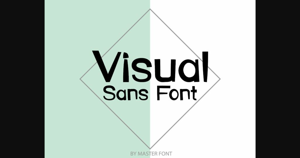 Visual Font Poster 1