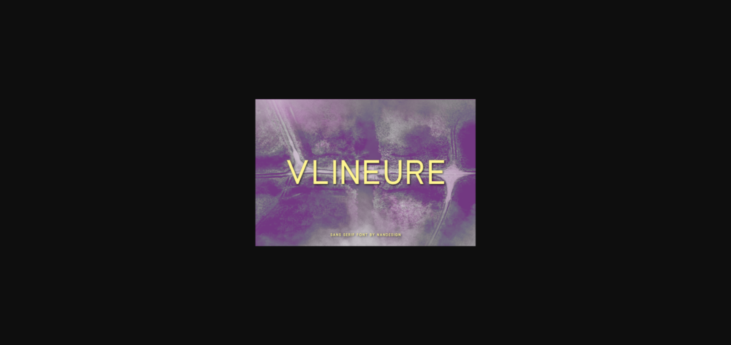 Vlineure Font Poster 1