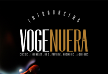 Vogenuera Font Poster 1