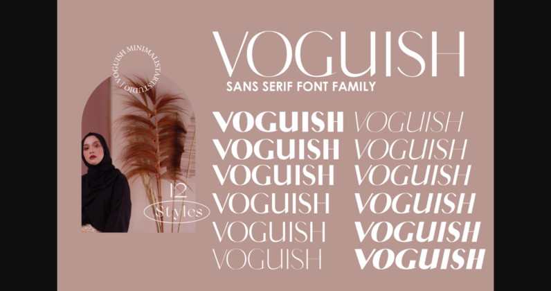 Voguish Font Poster 1