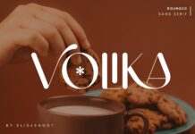 Volika Font Poster 1