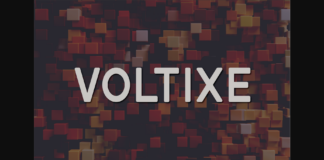 Voltixe Font Poster 1