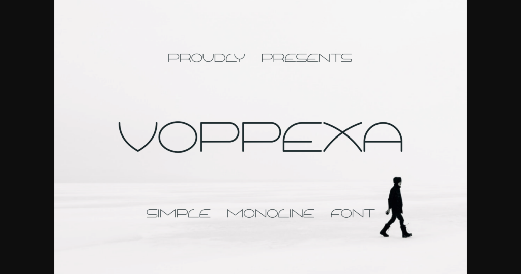 Voppexa Font Poster 3