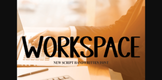 Workspace Font Poster 1