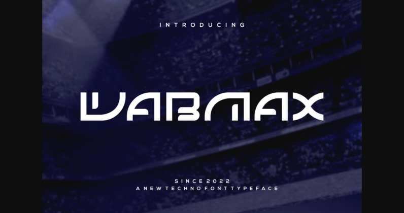 Wabmax Font Poster 3