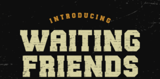 Waiting Friends Font