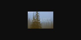 Walkree Font Poster 1