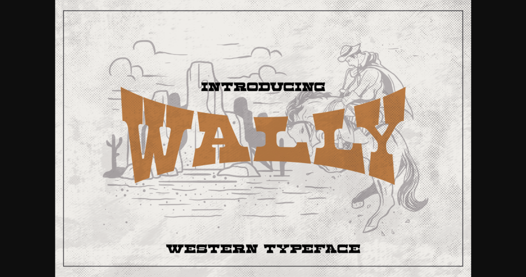 Wally Font Poster 1