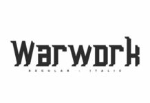 Warwork Fonts