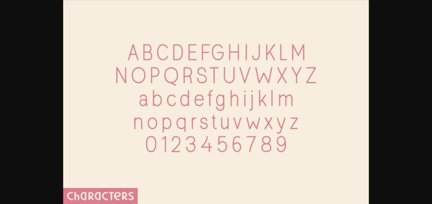 Wednesday Font Poster 4