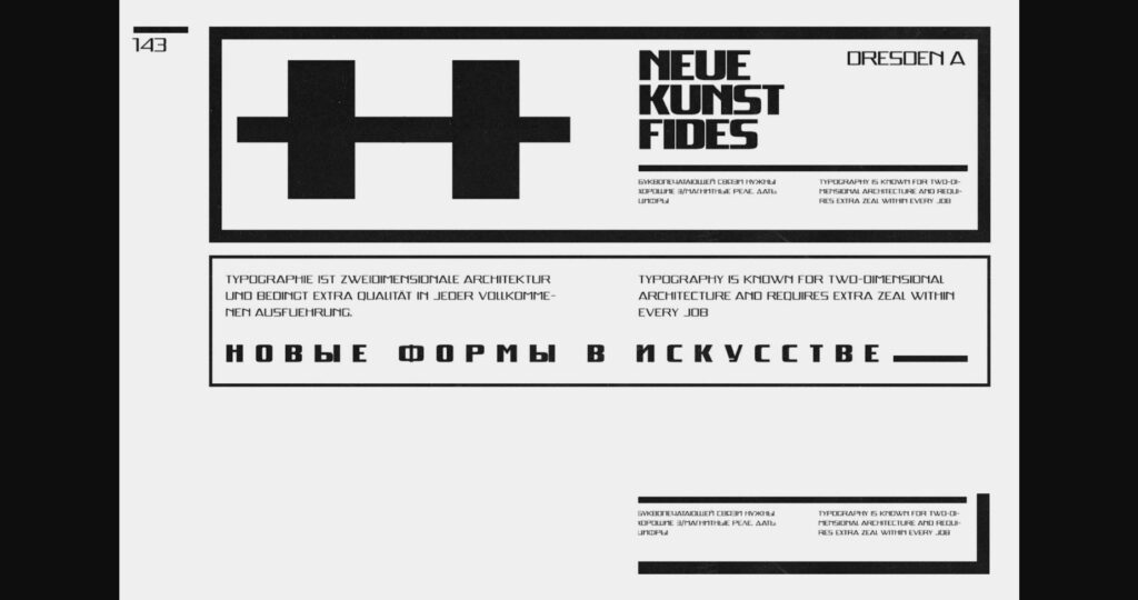 Weimar Font Poster 4