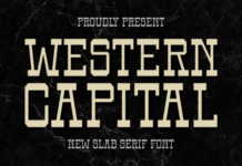 Western Capital Font