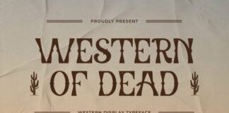 Western Of Dead Fonts