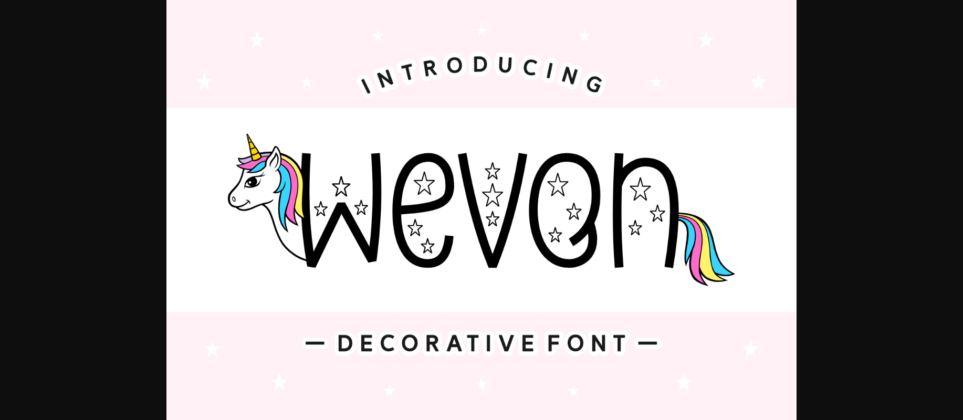 Wevon Font Poster 3