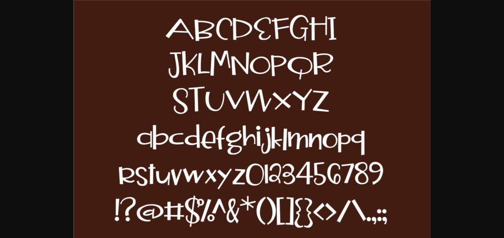 Whoopie Font Poster 4