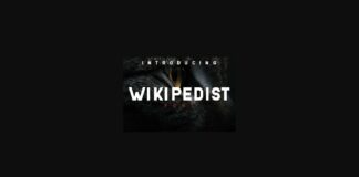 Wikipedist Font Poster 1