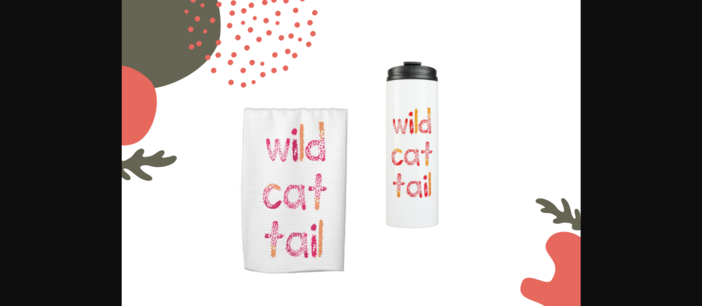 Wild Cat Tail Font Poster 5