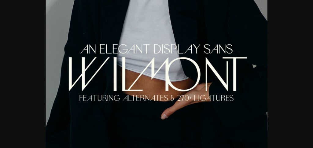 Wilmont Font Poster 1