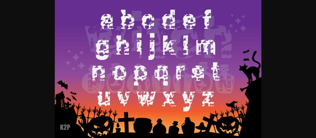 Witch Potion Font Poster 5