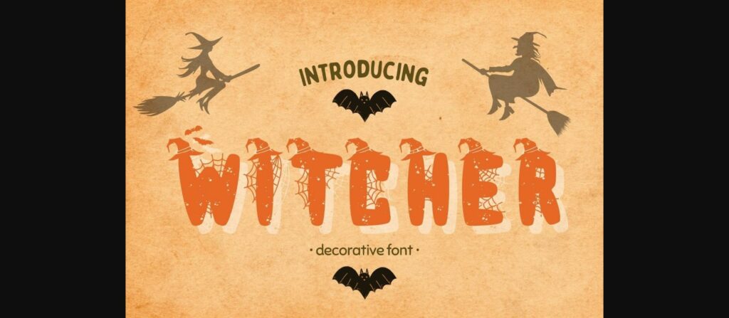 Witcher Font Poster 3