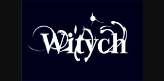 Witych Font Poster 1