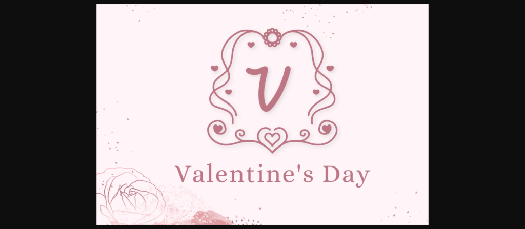 Wonder Valentine Monogram Font Poster 4