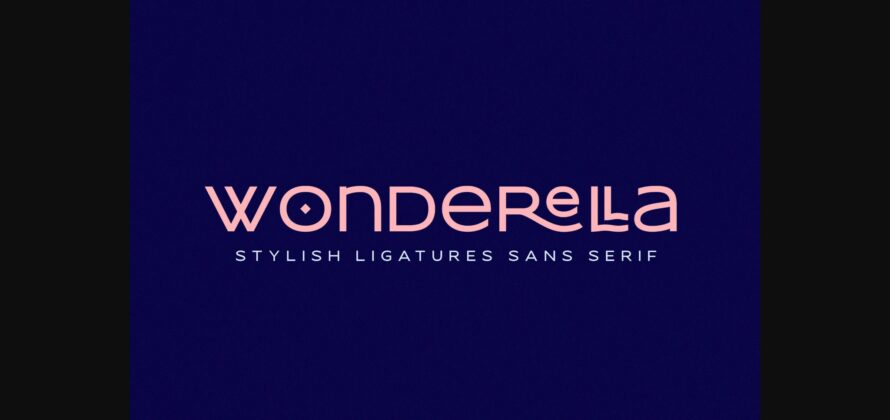 Wonderella Font Poster 1