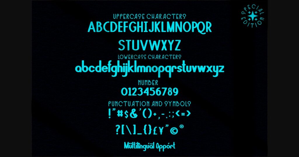 Wonderfull Obelia Font Poster 6