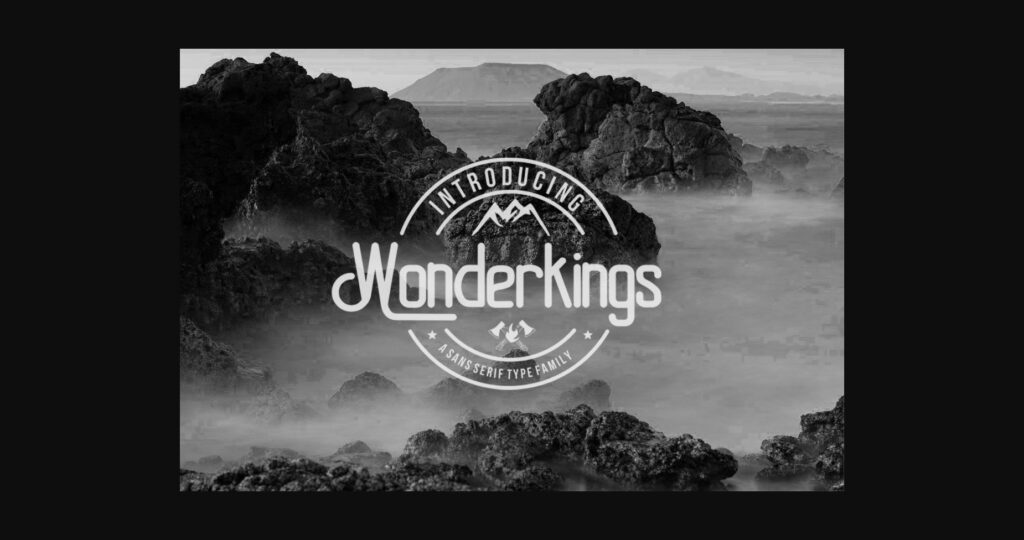 Wonderkings Font Poster 3