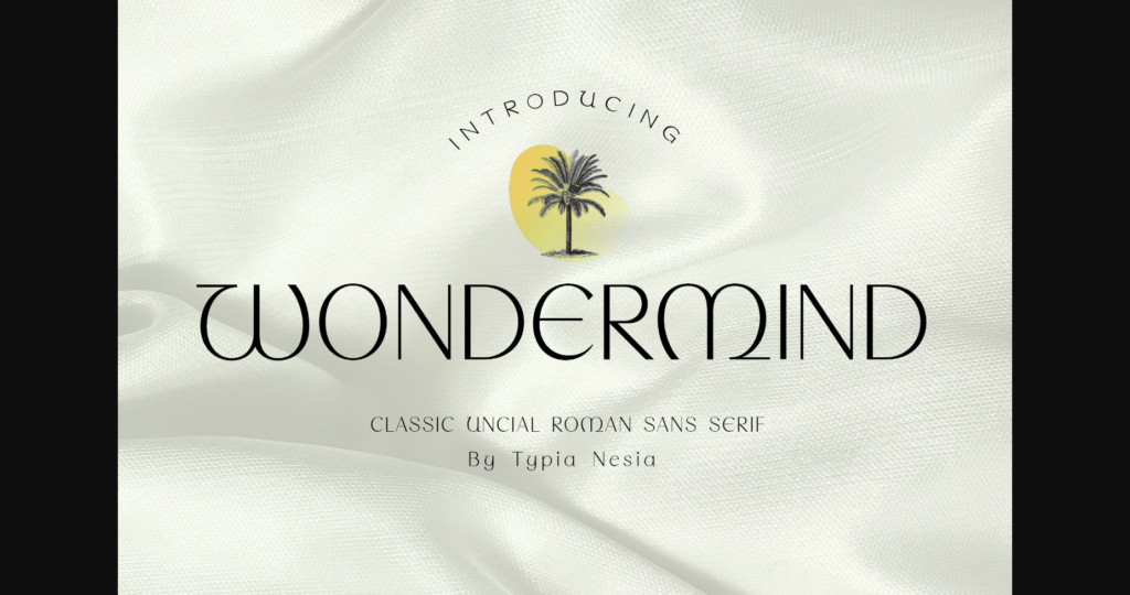 Wondermind Font Poster 3