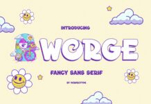 Worge Font Poster 1