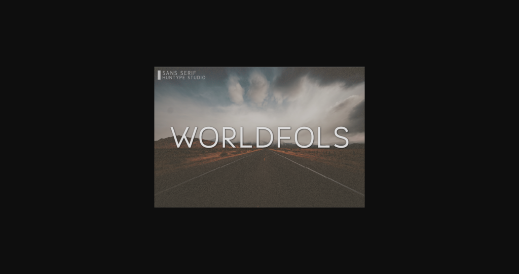 Worldfols Font Poster 3