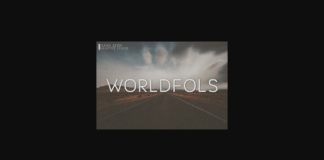 Worldfols Font Poster 1