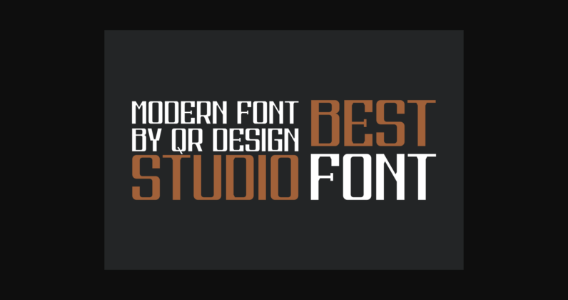 Wostelkan Font Poster 8