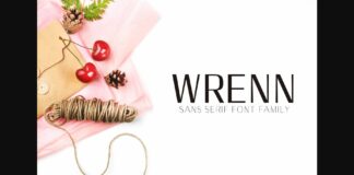 Wrenn Family Font Poster 1