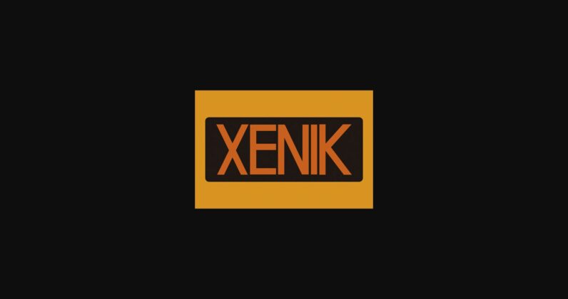 Xenik Font Poster 3