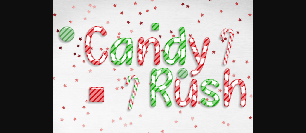 Xmas Candy Font Poster 5