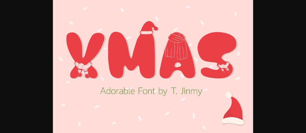 Xmas Font Poster 3