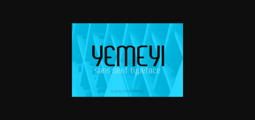 Yemeyi Font Poster 1