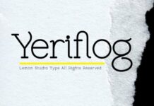 Yeriflog Fonts